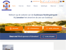 Tablet Screenshot of ouddorpsereddingsbrigade.nl
